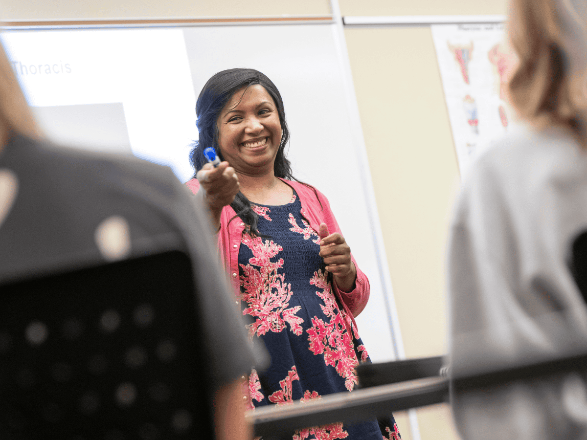 health science teacher MVNU Mount Vernon Nazarene University