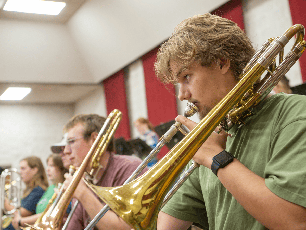 music MVNU Mount Vernon Nazarene University wind ensemble