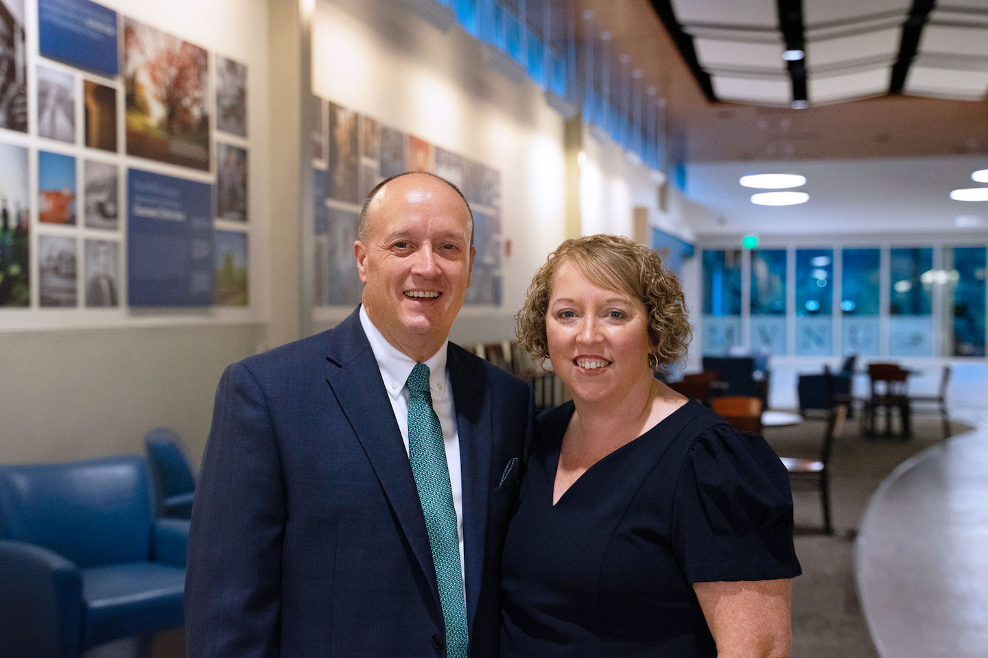 Dr. Carson and Dr. Angela Castleman