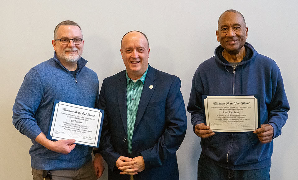 Excellence in The Call award February 2024