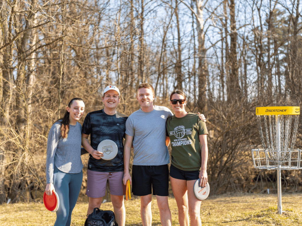 intramural MVNU Mount Vernon Nazarene University disc golf